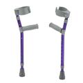 Inspired By Drive Pediatric Forearm Crutches, Wizard Purple Pair - Medium fc200-2gp